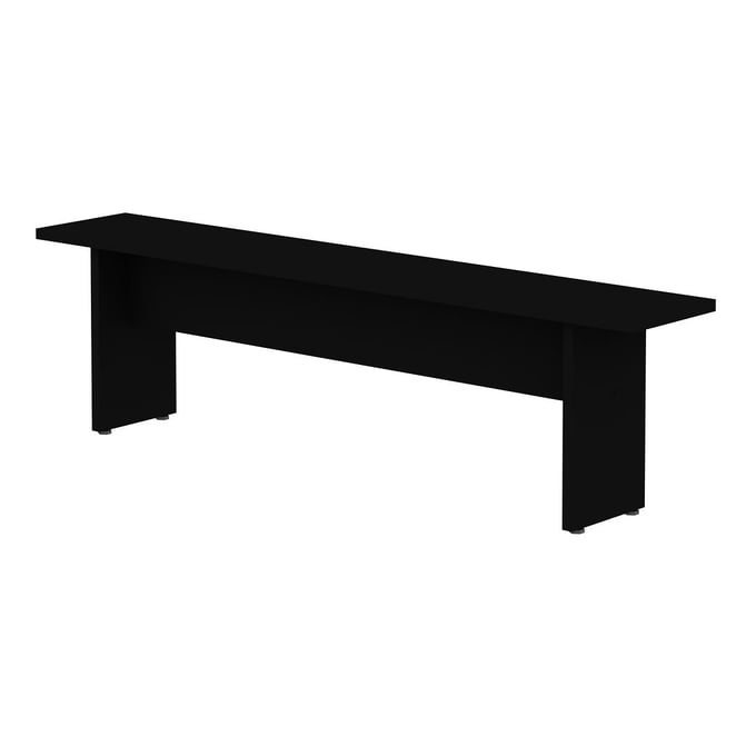 Manhattan Comfort Nomad Black Modern Dining Bench MHC-123GMC2