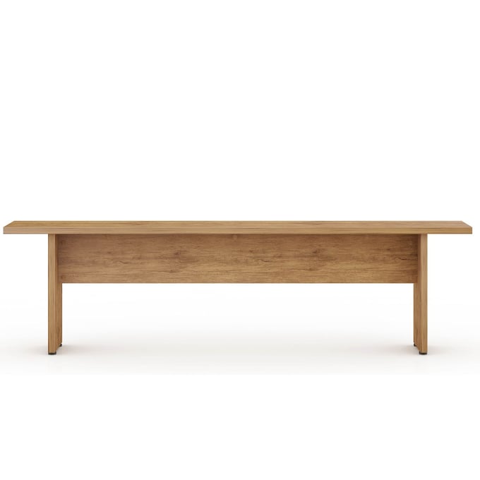 Manhattan Comfort NoMad Nature 67.91 Inch Dining Bench MHC-123GMC77