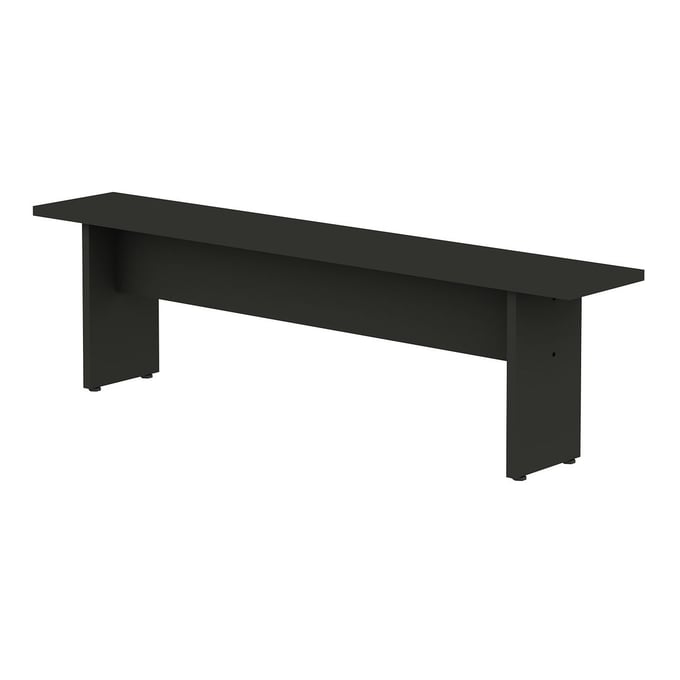 Manhattan Comfort Nomad Grey Modern Dining Bench MHC-123GMC9