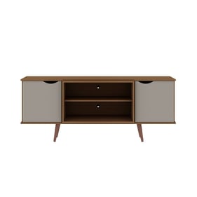 Manhattan Comfort Hampton Off White Maple Cream 62.99 Inch TV Stand with 4 ...