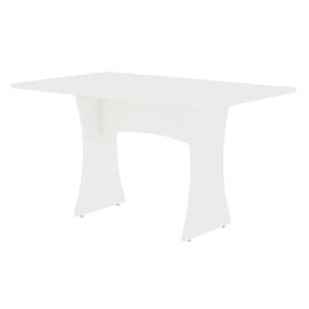 Manhattan Comfort Coney White 53.14 Inch Dining Table