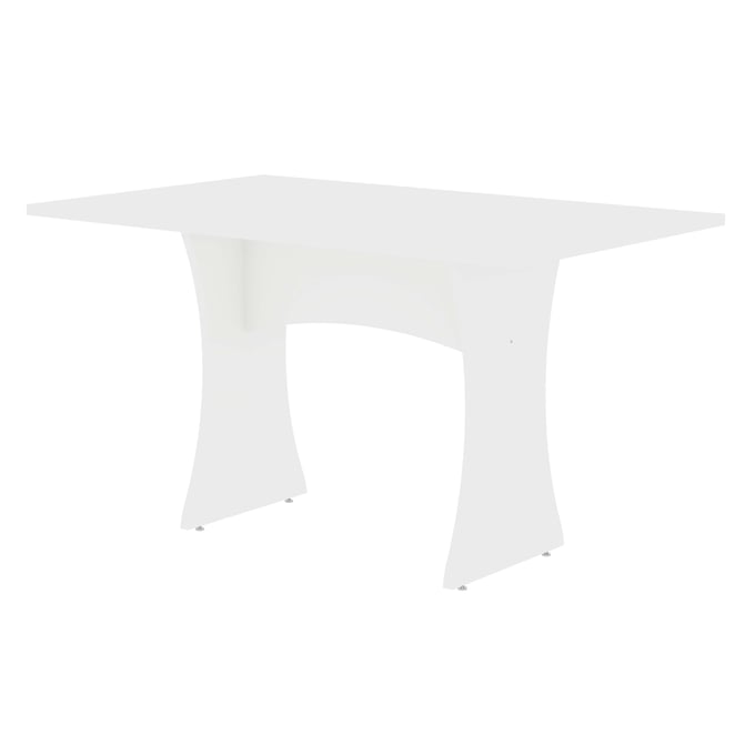 Manhattan Comfort Coney White 53.14 Inch Dining Table MHC-187GMC1