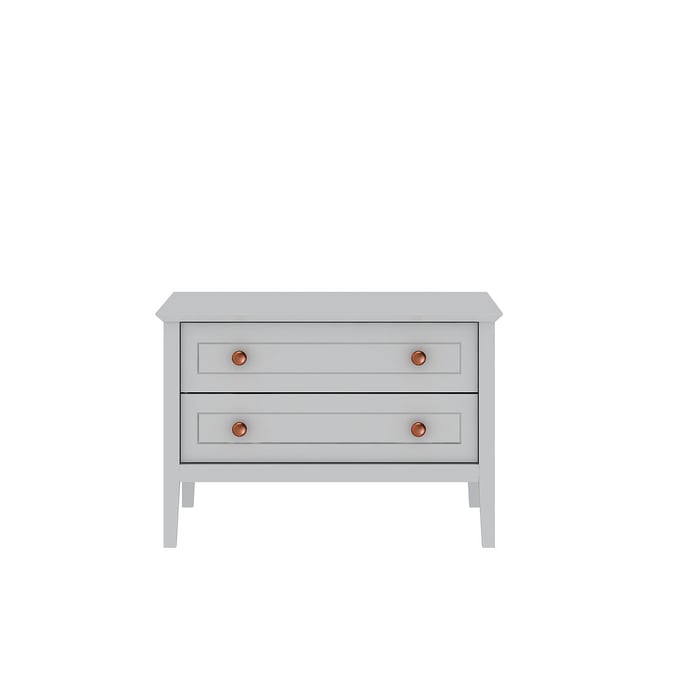 Manhattan Comfort Crown White Bachelor Dresser MHC-205GMC1