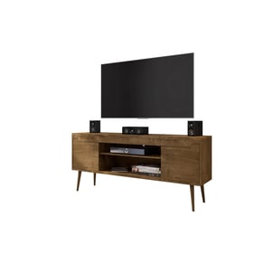 Manhattan Comfort Bradley Rustic Brown 62.99 Inch TV Stand