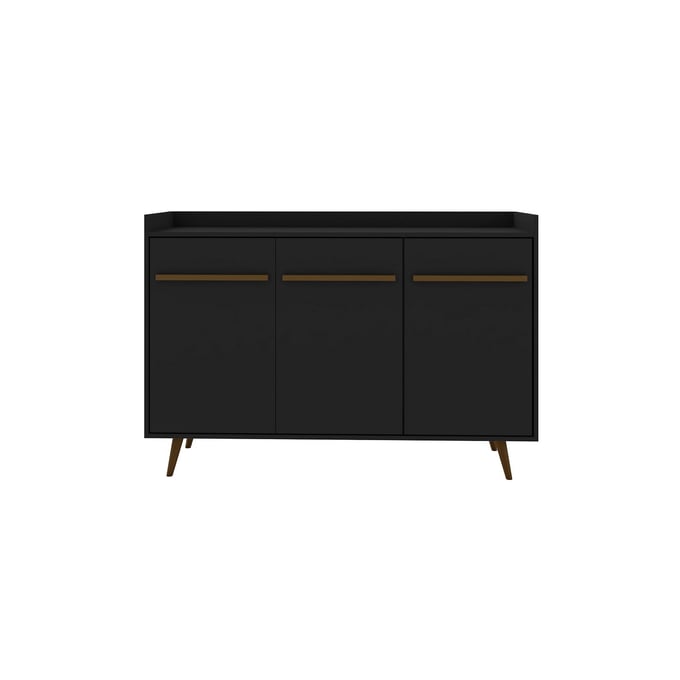 Manhattan Comfort Bradley Black 53.54 Inch Buffet Stand MHC-230BMC8