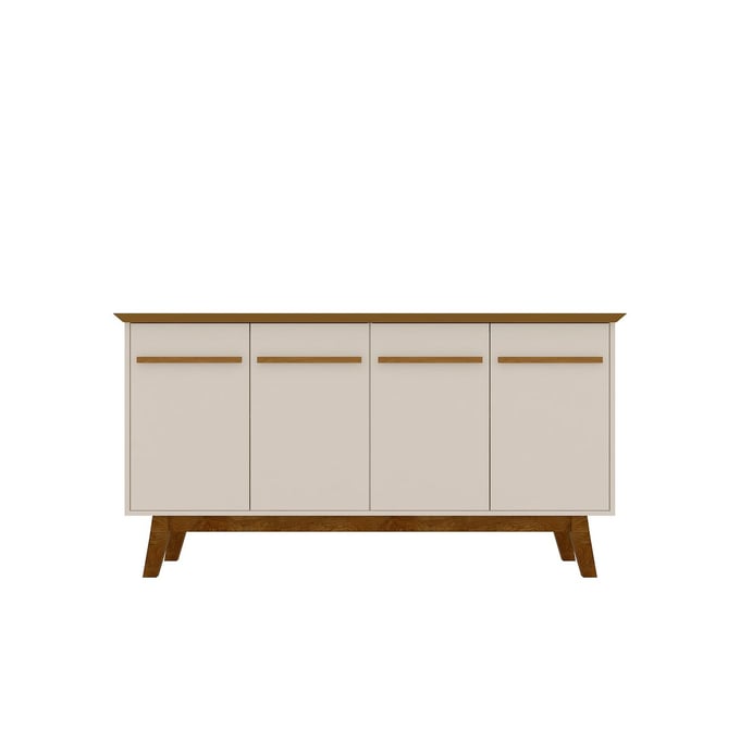 Manhattan Comfort Yonkers Off White Cinnamon 62.99 Inch Sideboard MHC-232BMC12