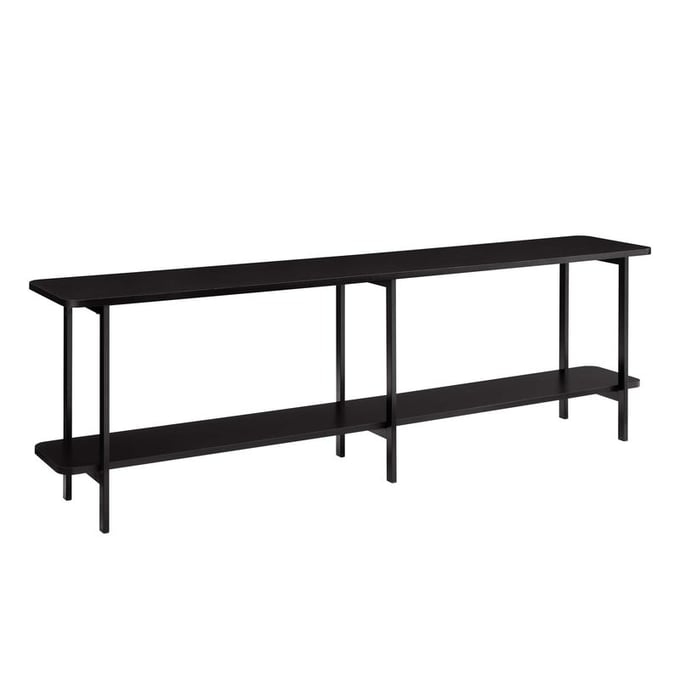 Manhattan Comfort Celine Black Inch Side Table Console MHC-255551