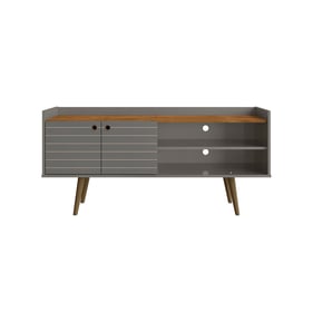 Manhattan Comfort Bogart Grey 53.54 Inch TV Stand