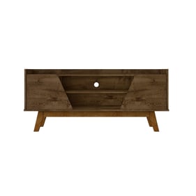 Manhattan Comfort Marcus Rustic Brown 53.14 Inch TV Stand