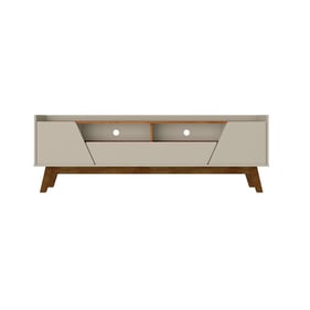 Manhattan Comfort Marcus Greige Nature 70.86 Inch TV Stand