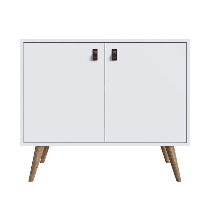 Manhattan Comfort Amber White Accent Cabinet MHC-307GFX1