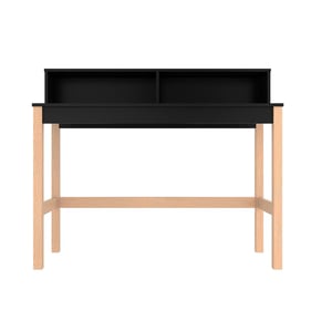 Manhattan Comfort Bowery Black Oak Desk