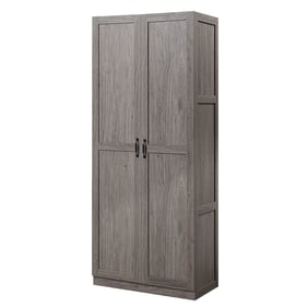 Manhattan Comfort Hopkins Grey Storage Closet 3.0