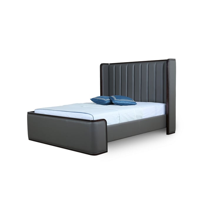 Manhattan Comfort Kingdom Graphite Full Bed MHC-BD005-FL-GP