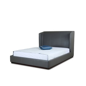 Manhattan Comfort Lenyx Graphite Full Bed