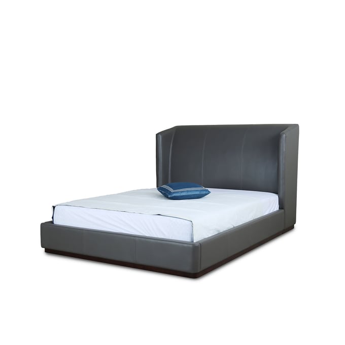 Manhattan Comfort Lenyx Graphite Full Bed MHC-BD008-FL-GP