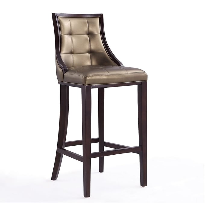 Manhattan Comfort Fifth Avenue Bronze 45 Inch Bar Stool MHC-BS007-BZ