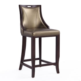 Manhattan Comfort Emperor Bronze 41 Inch Bar Stool