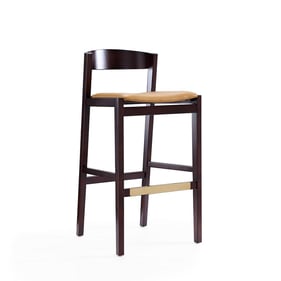 Manhattan Comfort Klismos Camel 40.75 Inch Bar Stool