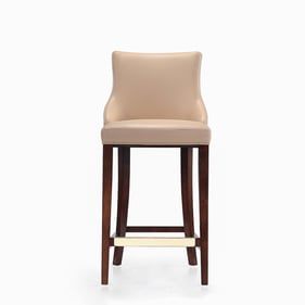 Manhattan Comfort Shubert Tan Barstool