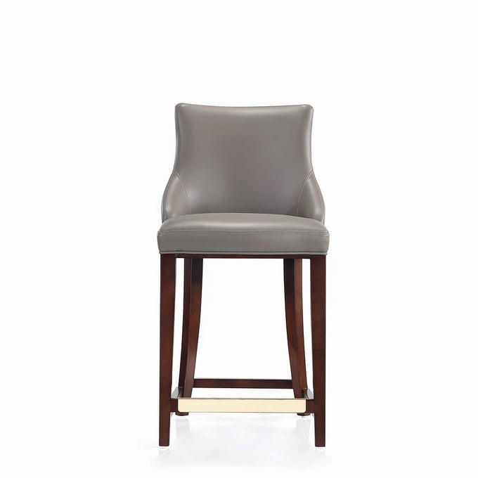 Manhattan Comfort Shubert Dark Taupe Counter Stool MHC-CS016-DT