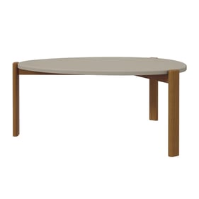 Manhattan Comfort Gales Greige Coffee Table