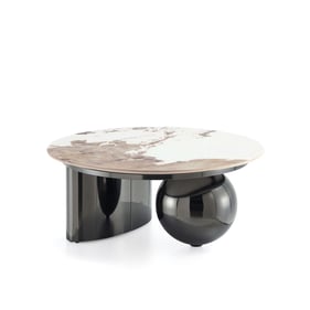 Manhattan Comfort Laurel Black Coffee Table