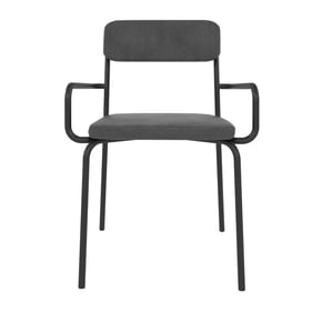 Manhattan Comfort Whythe Black Dining Chair