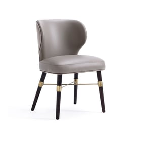 Manhattan Comfort Strine Dark Taupe Dining Chair