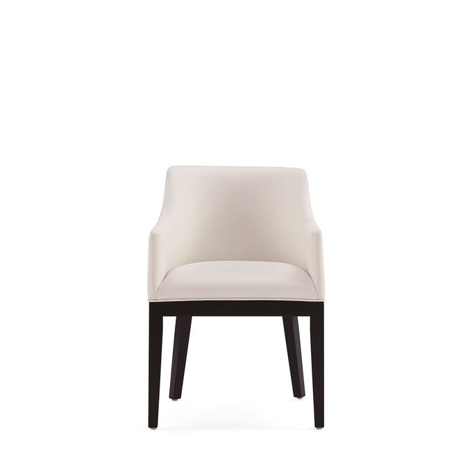 Manhattan Comfort Gansevoort Cream Dining Armchair MHC-DC051AR-CR