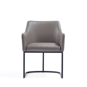 Manhattan Comfort Serena Grey Dining Armchair