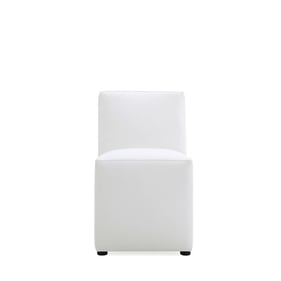 Manhattan Comfort Anna Cream Square Dining Chair