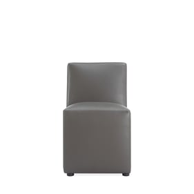 Manhattan Comfort Anna Pewter Square Dining Chair