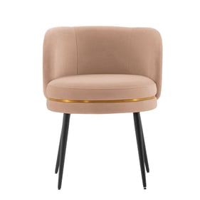 Manhattan Comfort Kaya Nude Dining Chair