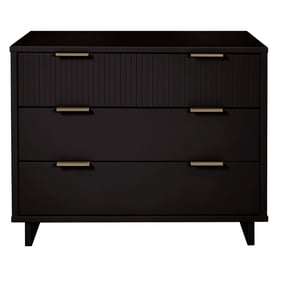 Manhattan Comfort Granville Black 38.18 Inch Standard Dresser