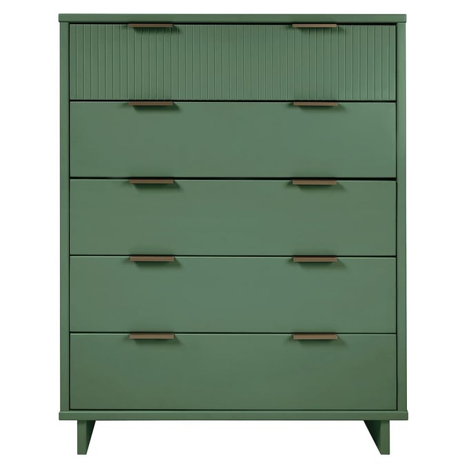 Manhattan Comfort Granville Sage Green 45.27 Inch Tall Dresser MHC-DR-5023