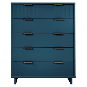 Manhattan Comfort Granville Midnight Blue 45.27 Inch Tall Dresser