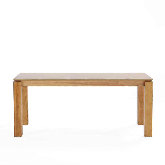 Manhattan Comfort Rockaway Nature Solid Wood Dining Table MHC-DT02-NA