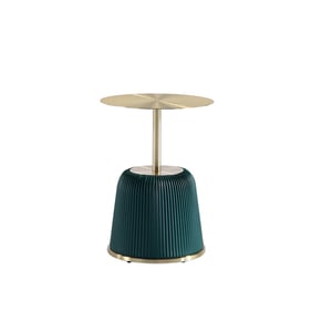 Manhattan Comfort Anderson Green End Table 1.0