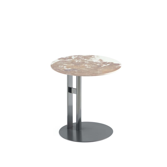 Manhattan Comfort Alondra Black End Table MHC-ET007