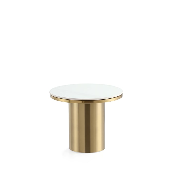 Manhattan Comfort Glenn Gold End Table MHC-ET010