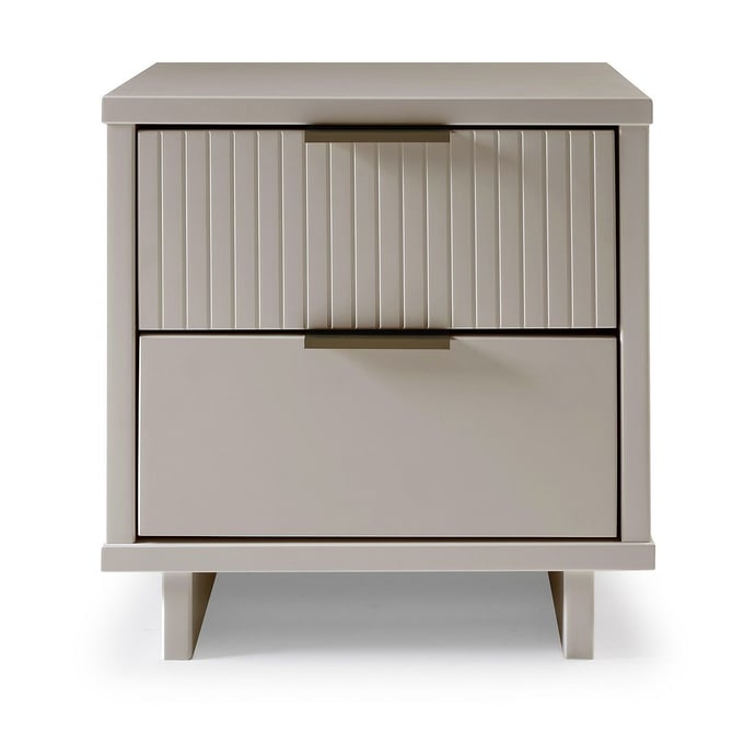 Manhattan Comfort Granville Light Grey Nightstand 2.0 MHC-NS-5016