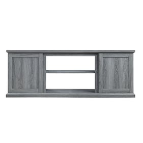 Manhattan Comfort Franklin Grey 2 Doors 60 Inch TV Stand