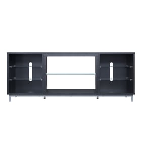 Manhattan Comfort Brighton Onyx Glass Shelves 60 Inch TV Stand