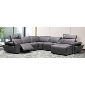 Modern Heritage Leonardo Gray Sectional