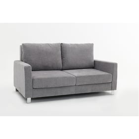 Modern Heritage Cuddle Gray Fabric Sleeper Sofa