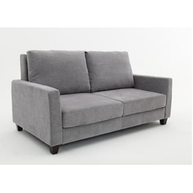 Modern Heritage Cuddle Gray Sleeper Sofa