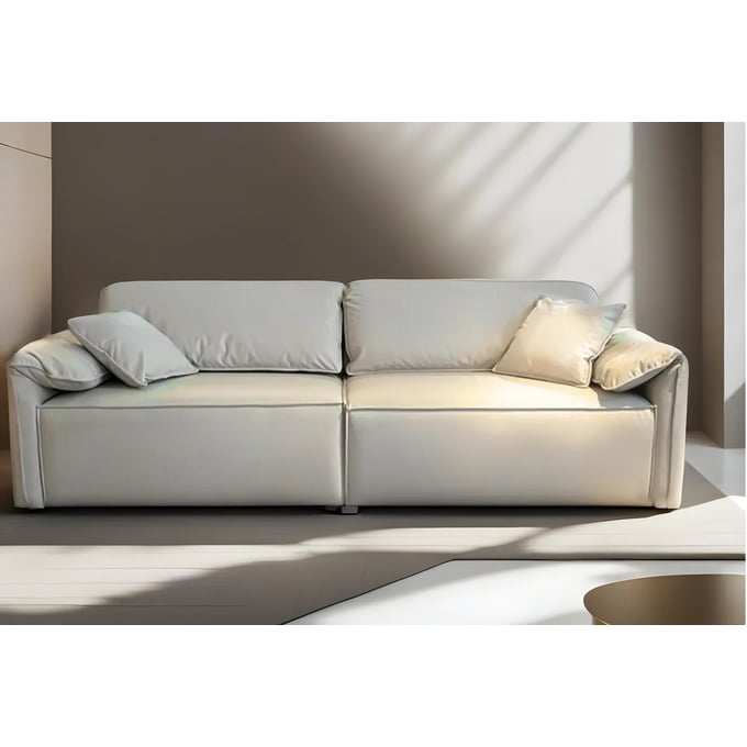 Modern Heritage Pagani Beige Two Seater Sleeper With Remote MHT-JMZ7038-ELEC-SLEE-ALMOND