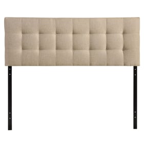 Modway Furniture Lily Beige Fabric Full Headboard