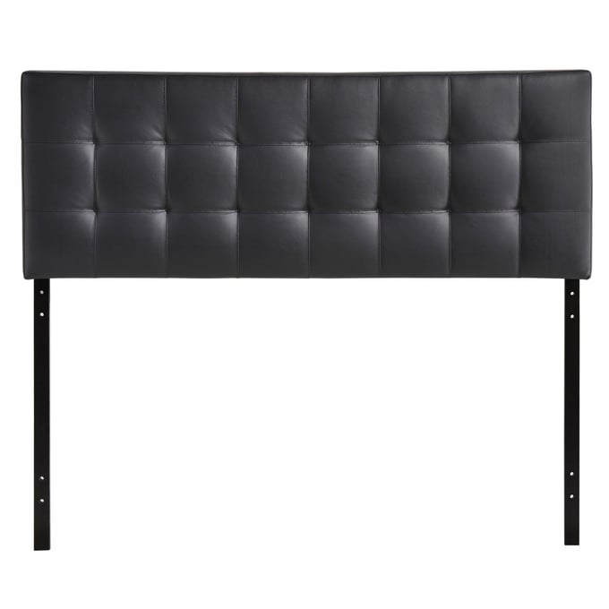 Modway Furniture Lily Black Vinyl King Headboard MOD-5145-BLK